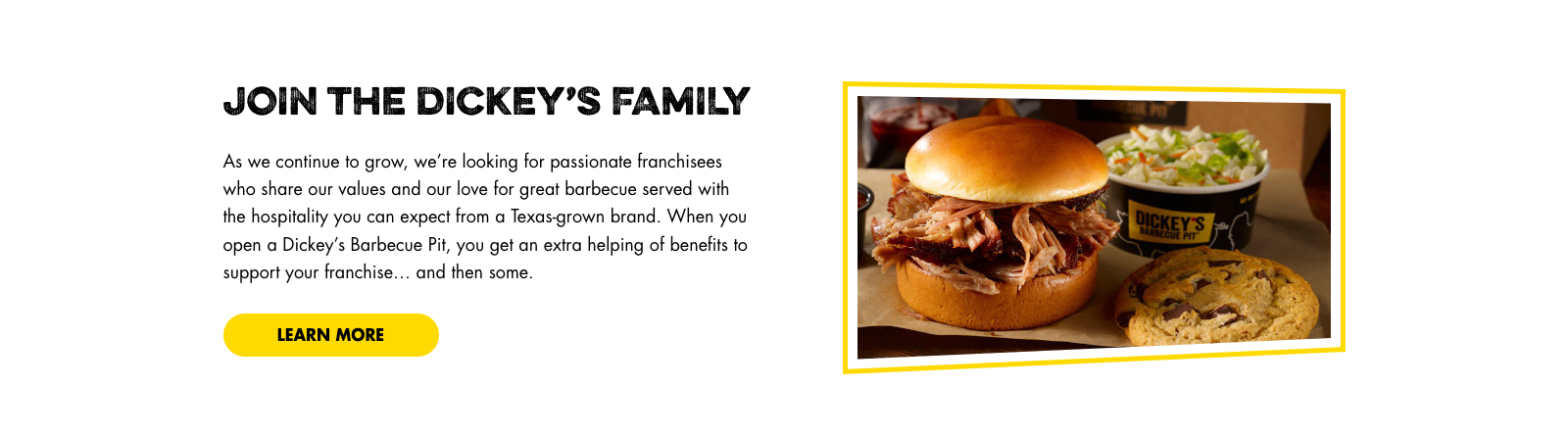 Dickey's Barbecue Pit website as shipped, archived capture