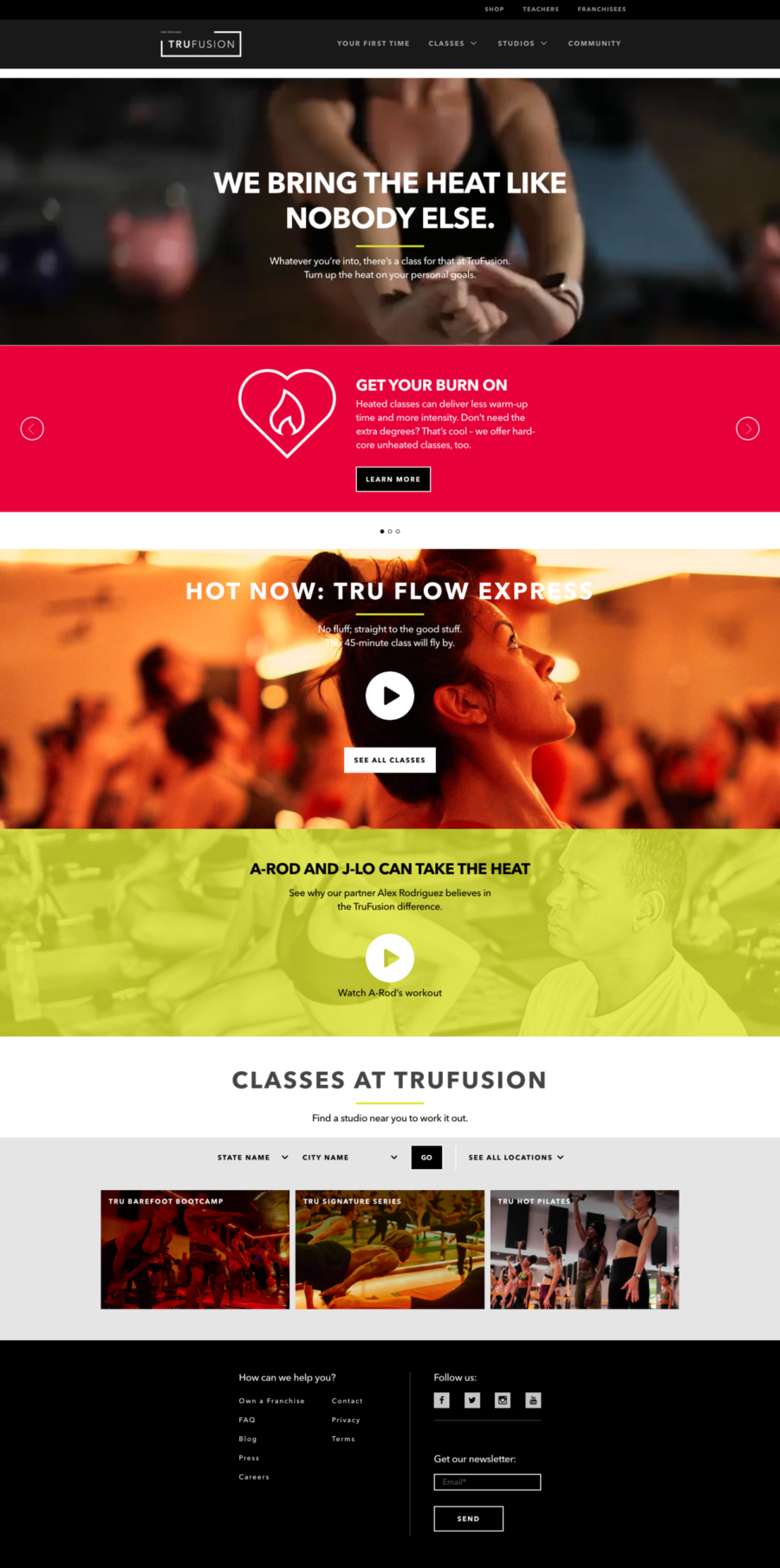 TruFusion website as shipped, archived capture
